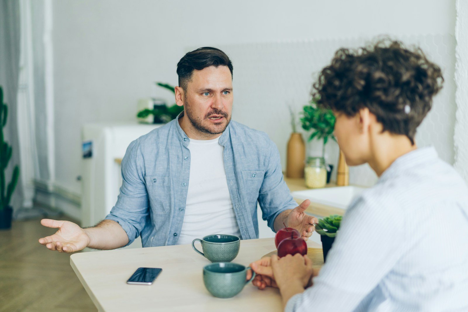 Divorced Couple Arguing With Each Other and Need Therapy